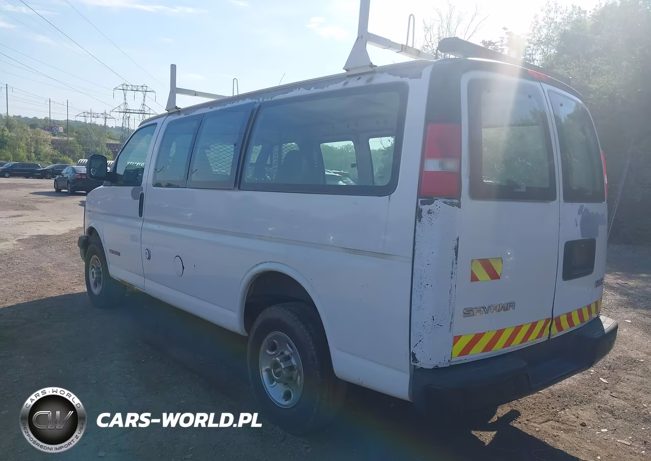 2006 GMC Savana Work Van VIN:1GTHG35U161247302 - 3