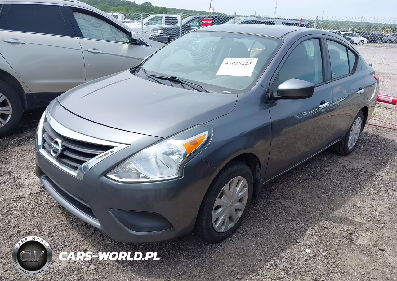 2017 Nissan Versa 1.6 Sv VIN:3N1CN7AP8HL889991 - 2