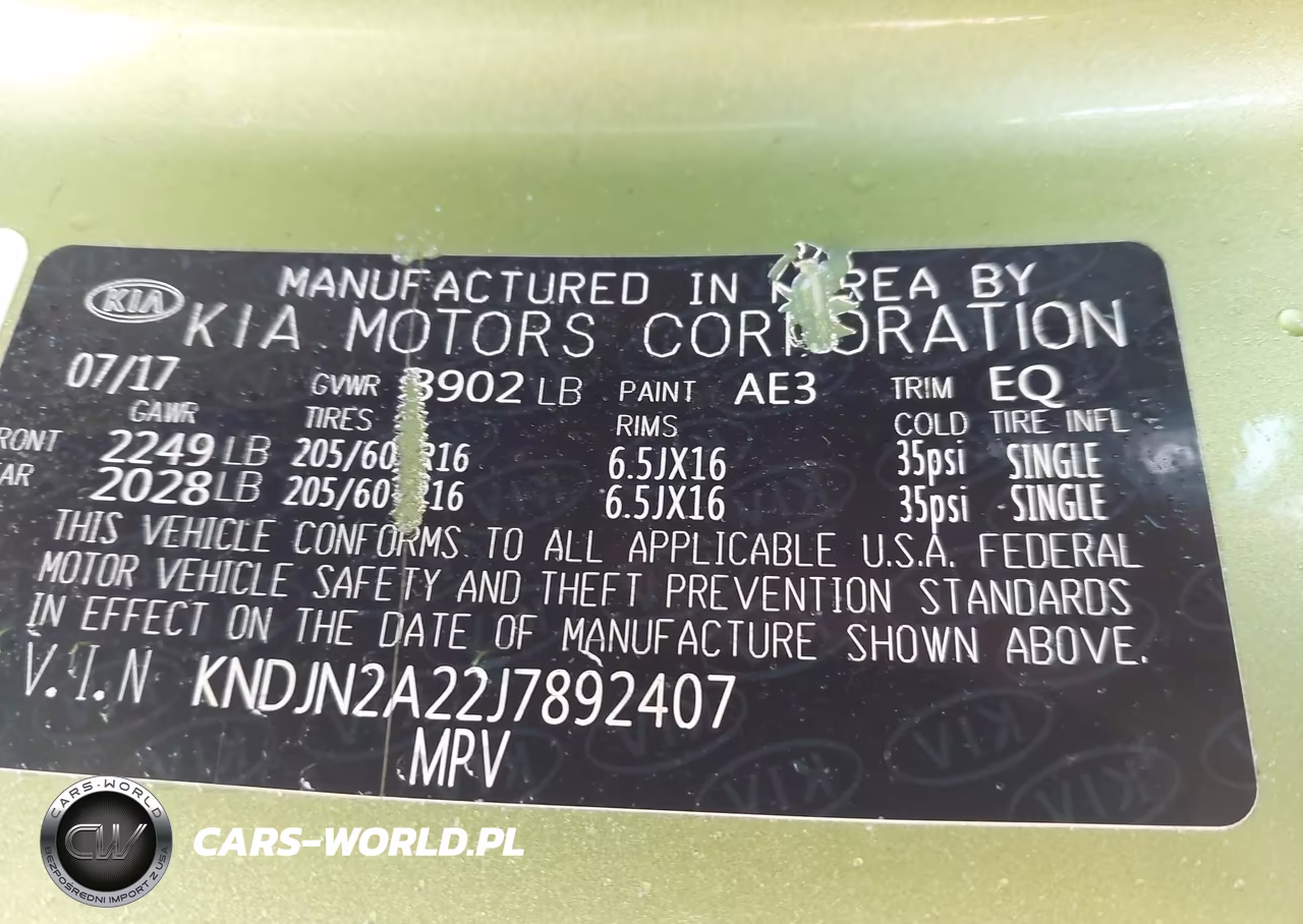 2018 Kia Soul VIN:KNDJN2A22J7892407 - 9