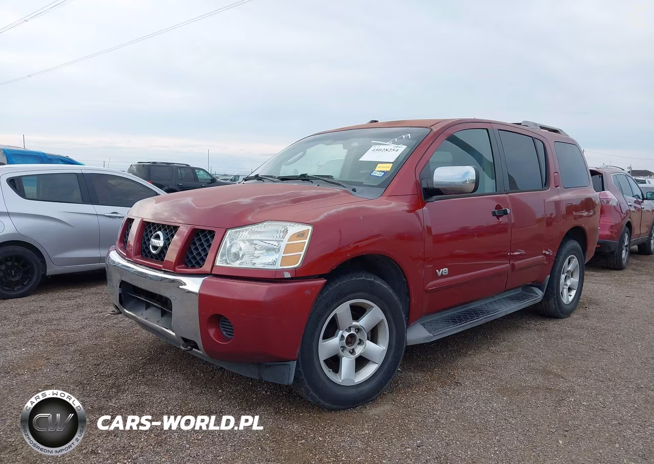 2006 Nissan Armada Se VIN:5N1AA08B46N715779 - 2