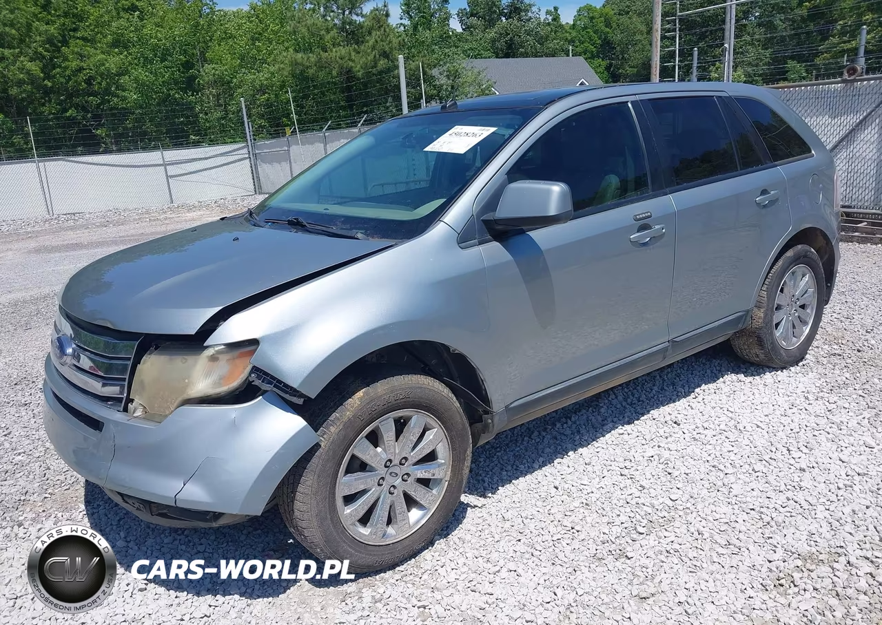 2007 Ford Edge Sel Plus VIN:2FMDK39C67BA83710 - 2