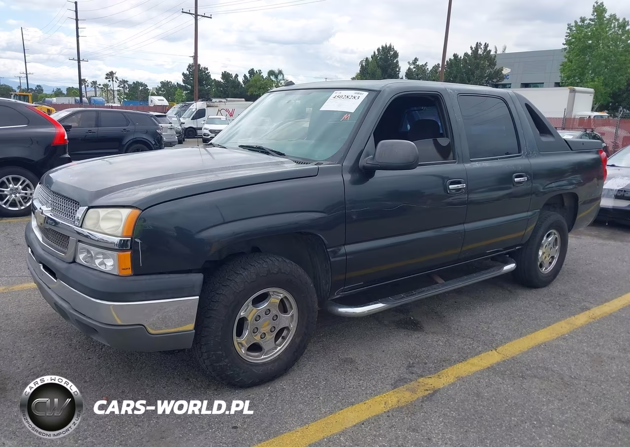 2004 Chevrolet Avalanche 1500 VIN:3GNEC12T84G228606 - 2