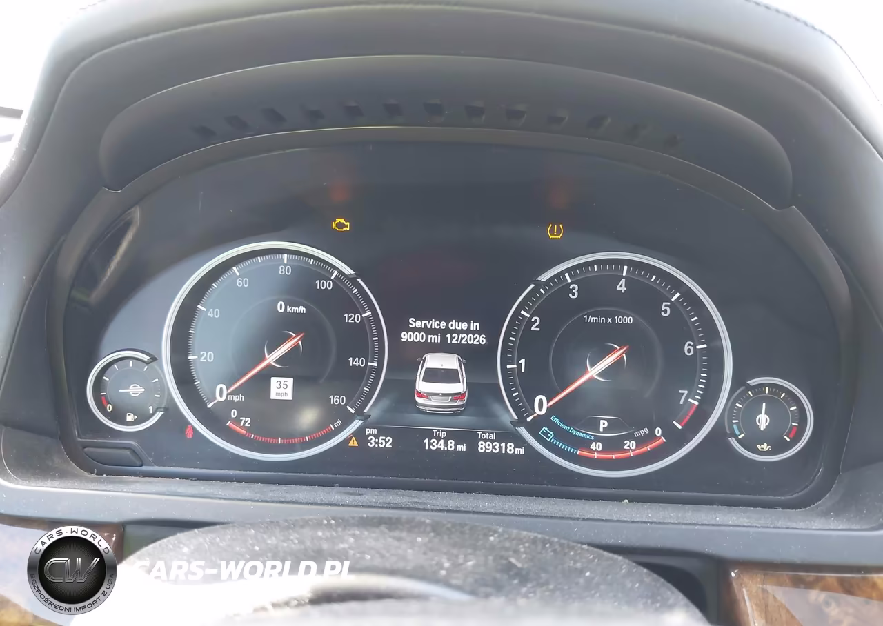 2014 BMW 750I xDrive VIN:WBAYB6C57ED224323 - 7