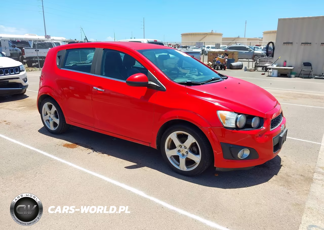 2014 Chevrolet Sonic Ltz Manual