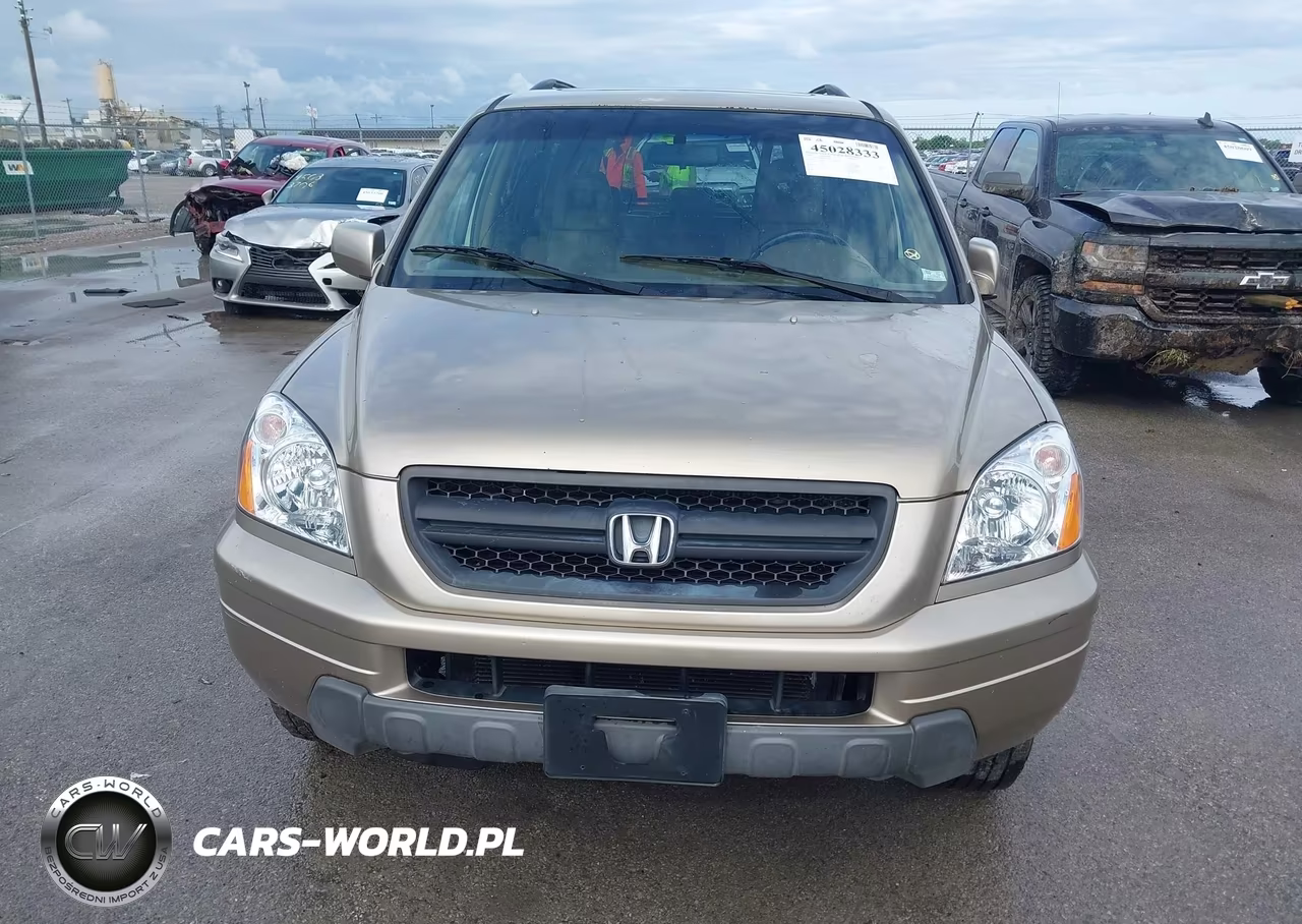 2005 Honda Pilot Ex-L VIN:5FNYF18545B067166 - 12