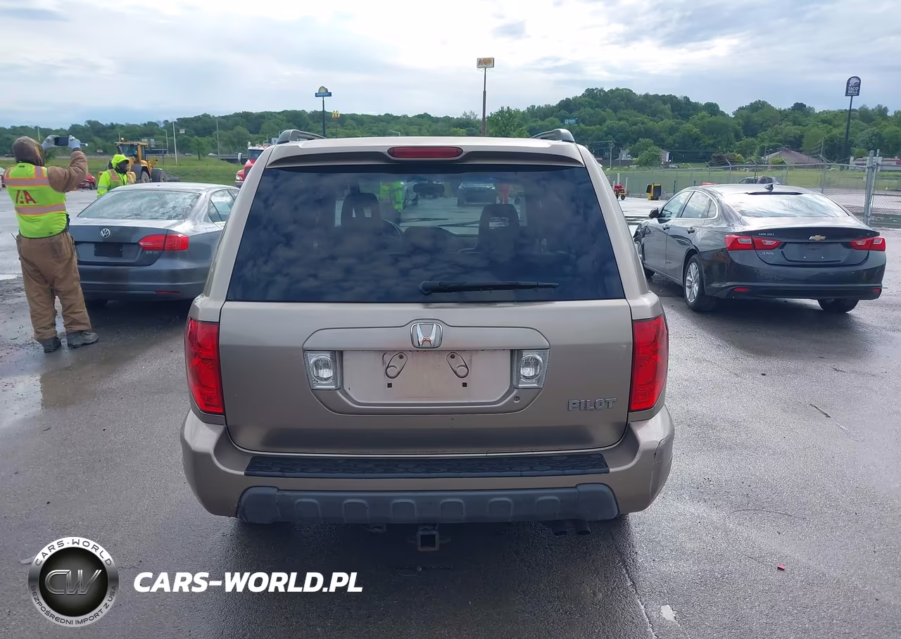 2005 Honda Pilot Ex-L VIN:5FNYF18545B067166 - 16