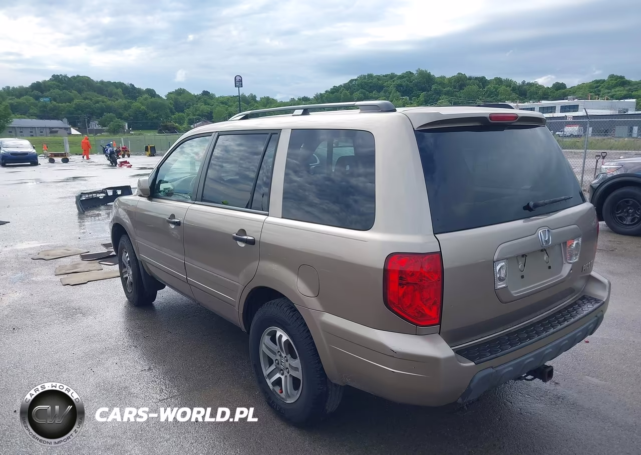 2005 Honda Pilot Ex-L VIN:5FNYF18545B067166 - 3