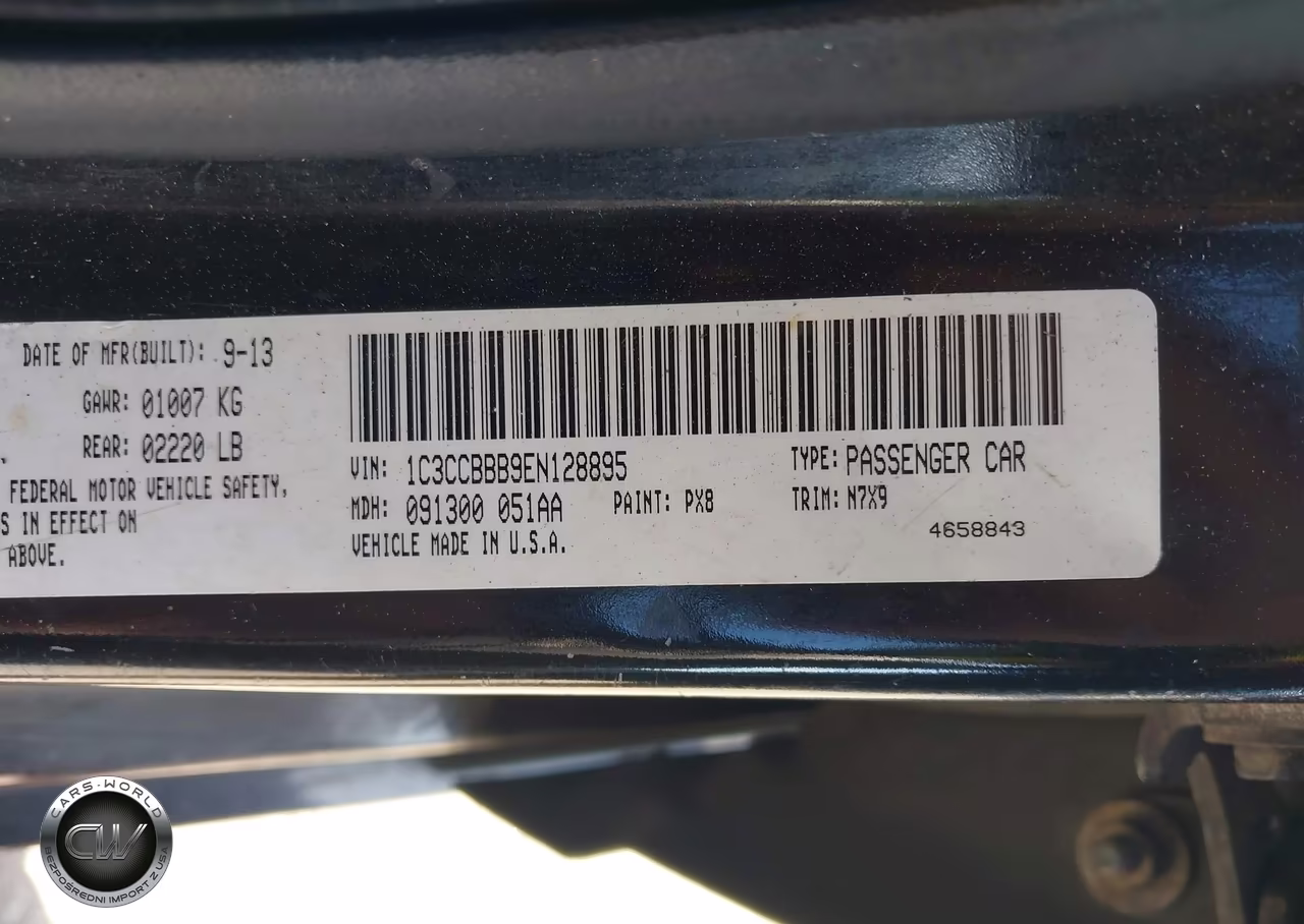 2014 Chrysler 200 Touring VIN:1C3CCBBB9EN128895 - 9