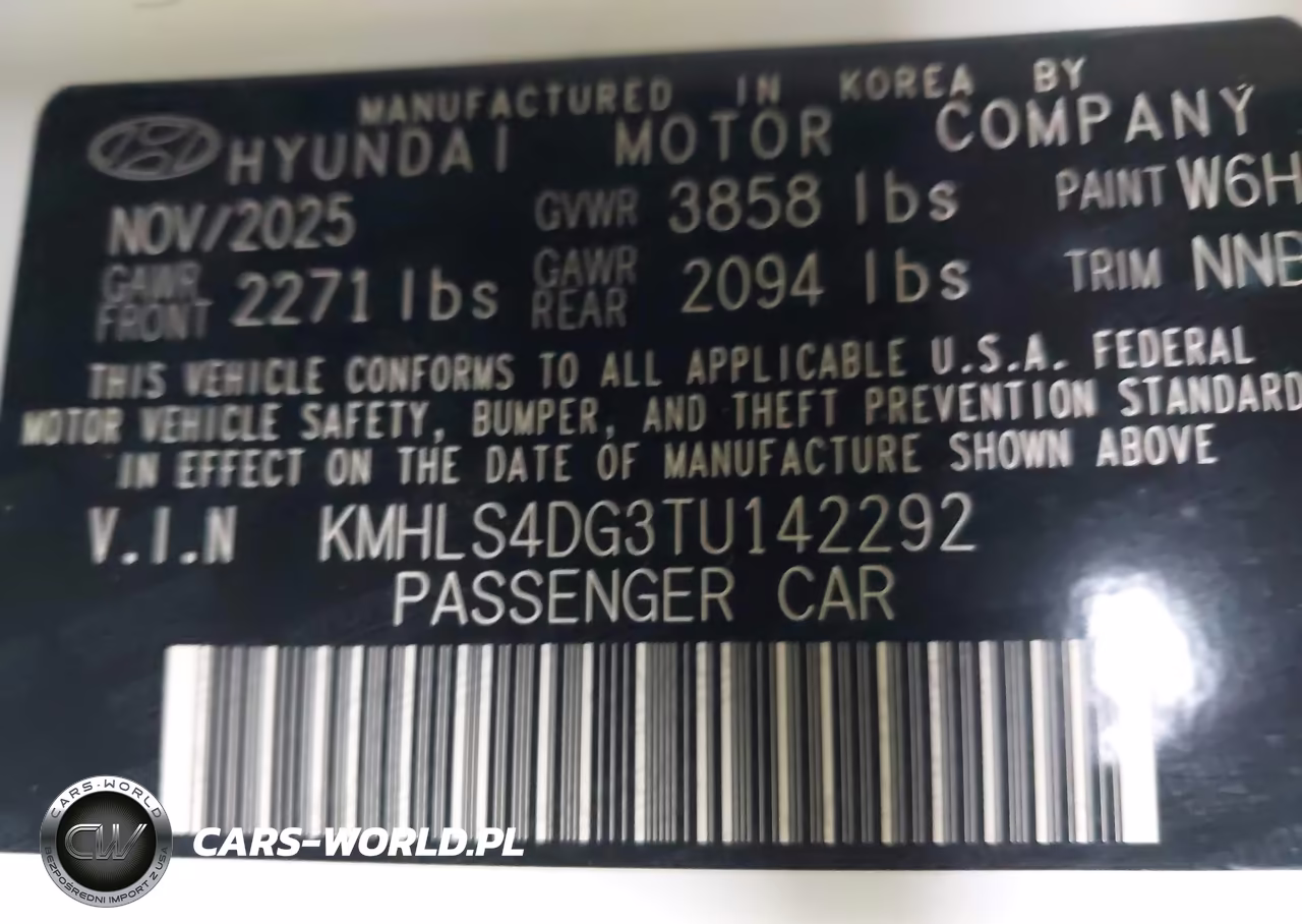 2026 Hyundai Elantra Sel Sport Premium VIN:KMHLS4DG3TU142292 - 9