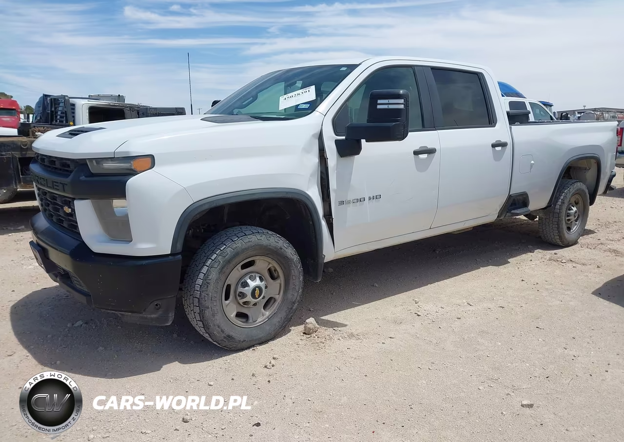 2021 Chevrolet Silverado 3500Hd 2Wd Long Bed Wt VIN:1GC4WRE75MF214589 - 2