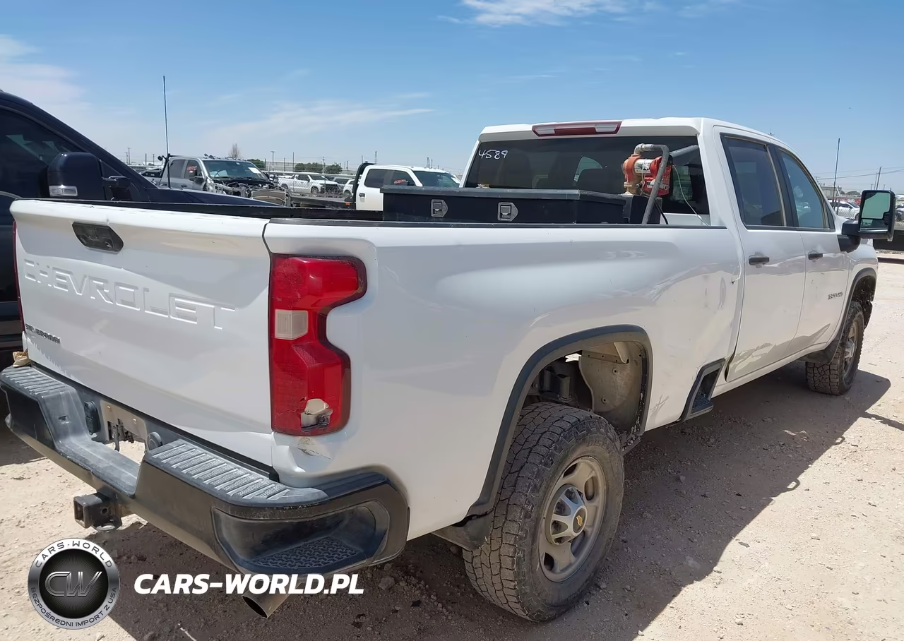 2021 Chevrolet Silverado 3500Hd 2Wd Long Bed Wt VIN:1GC4WRE75MF214589 - 4
