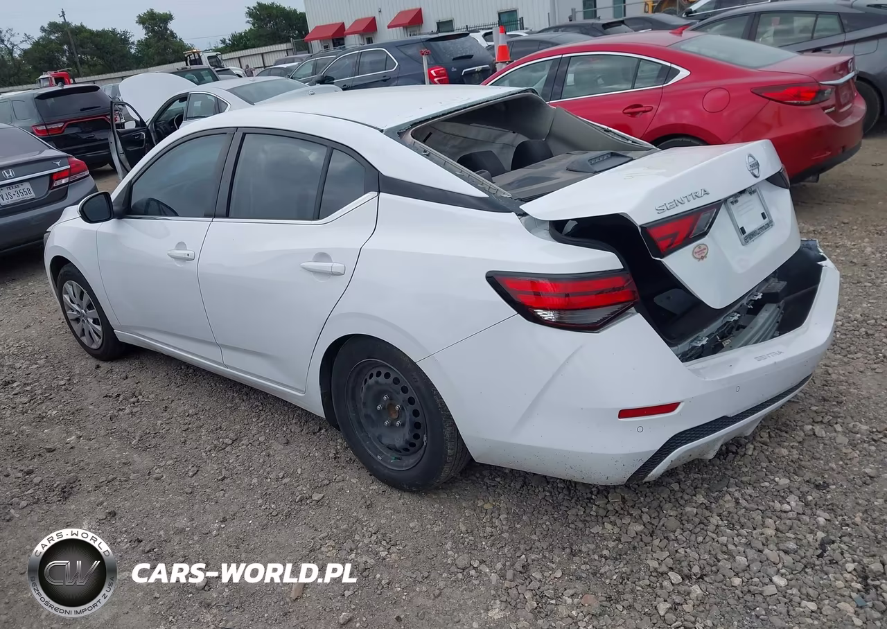 2023 Nissan Sentra S Xtronic Cvt VIN:3N1AB8BV2PY291173 - 3