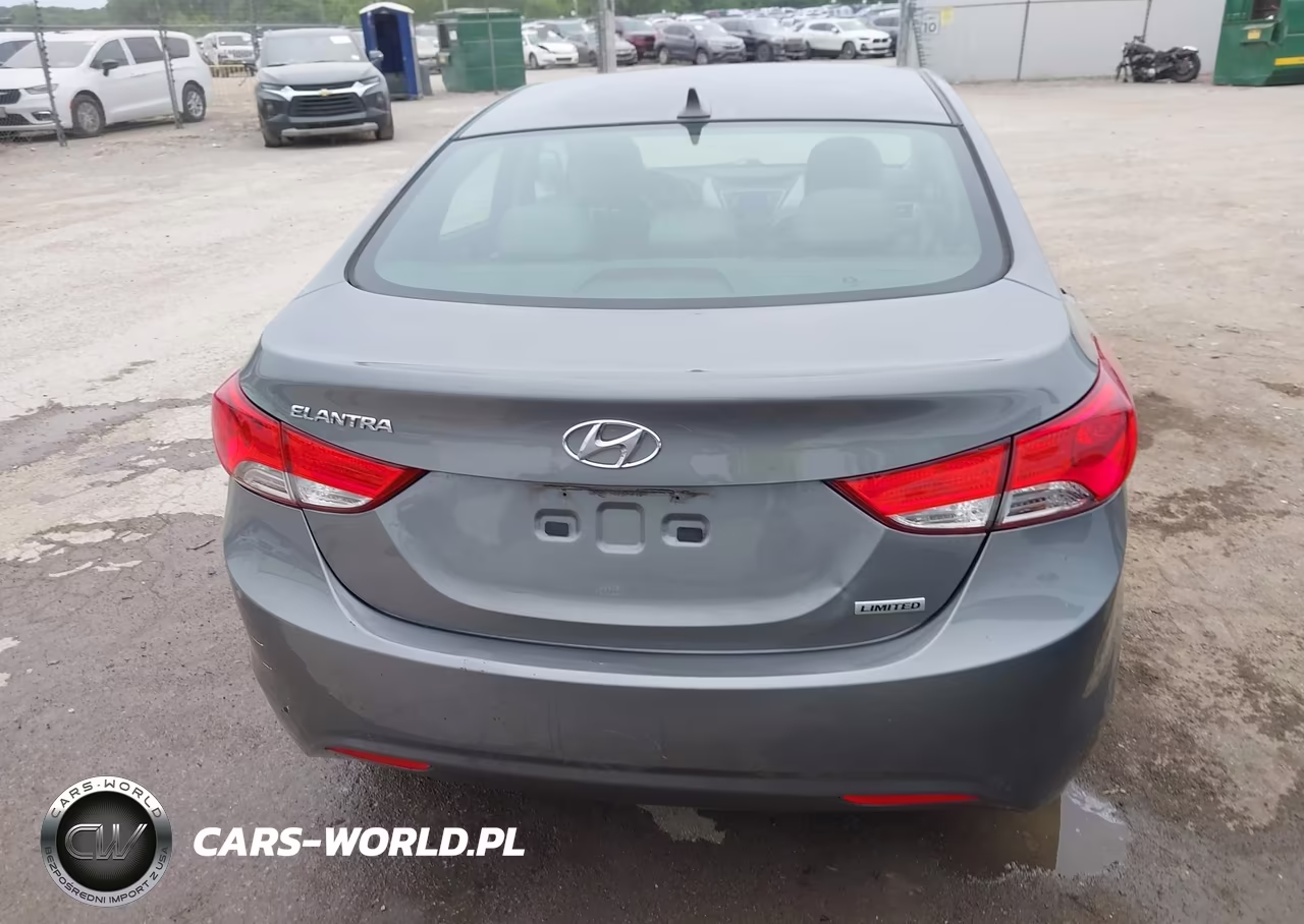 2013 Hyundai Elantra Limited VIN:5NPDH4AE4DH418419 - 16
