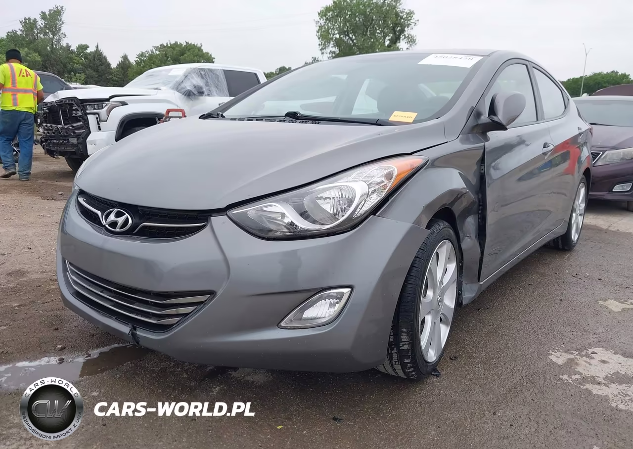 2013 Hyundai Elantra Limited VIN:5NPDH4AE4DH418419 - 2