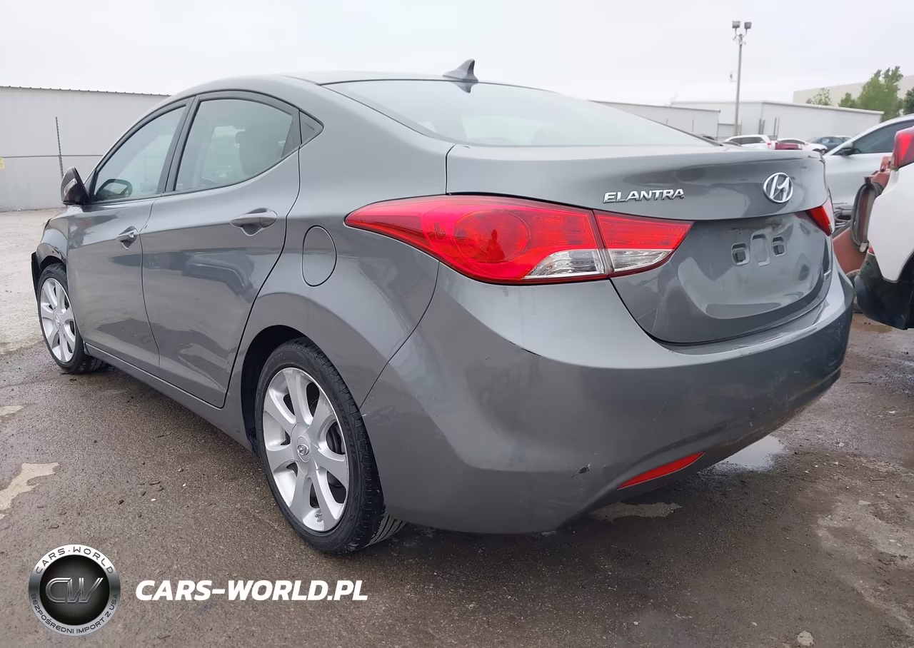 2013 Hyundai Elantra Limited VIN:5NPDH4AE4DH418419 - 3