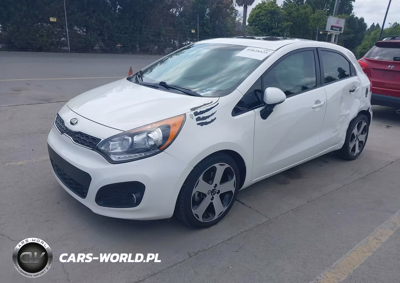 2014 Kia Rio Sx VIN:KNADN5A37E6416461 - 2