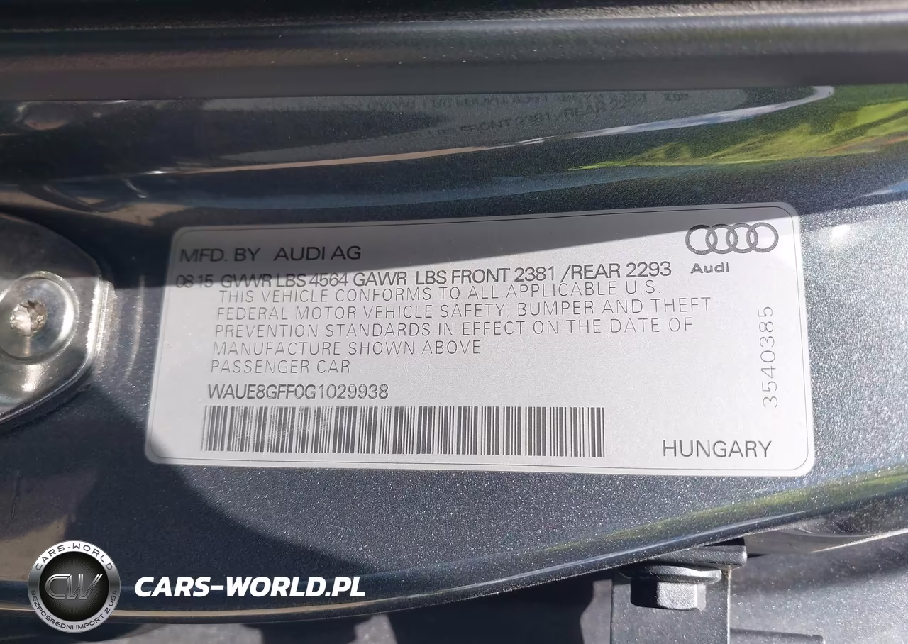 2016 Audi A3 2.0T Premium VIN:WAUE8GFF0G1029938 - 9