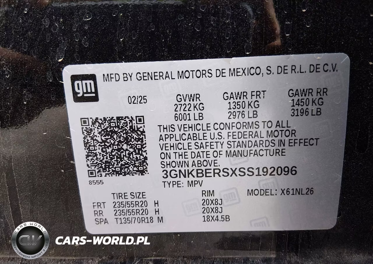 2025 Chevrolet Blazer Fwd Rs VIN:3GNKBERSXSS192096 - 9