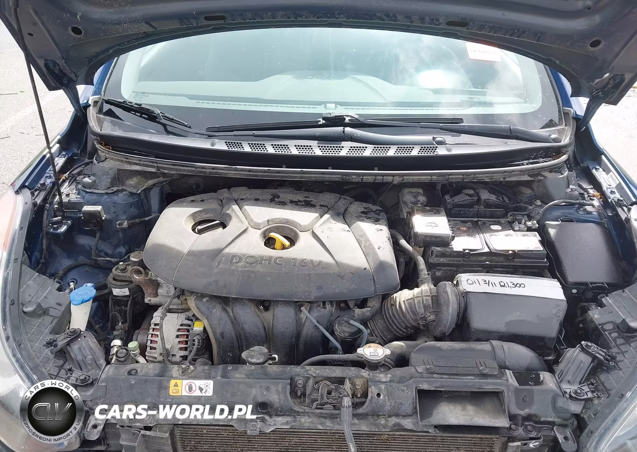2013 Hyundai Elantra Gls VIN:KMHDH4AE7DU778947 - 10