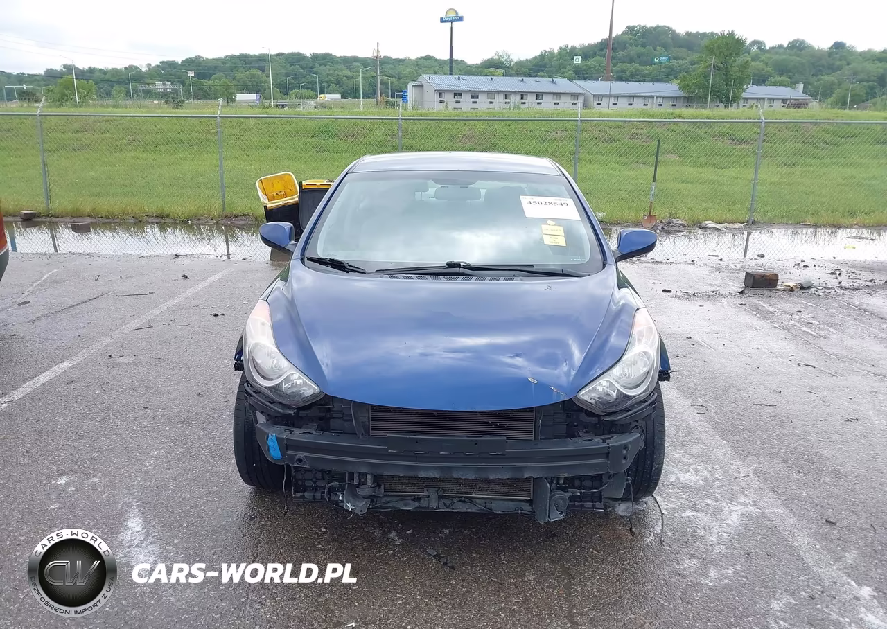 2013 Hyundai Elantra Gls VIN:KMHDH4AE7DU778947 - 12