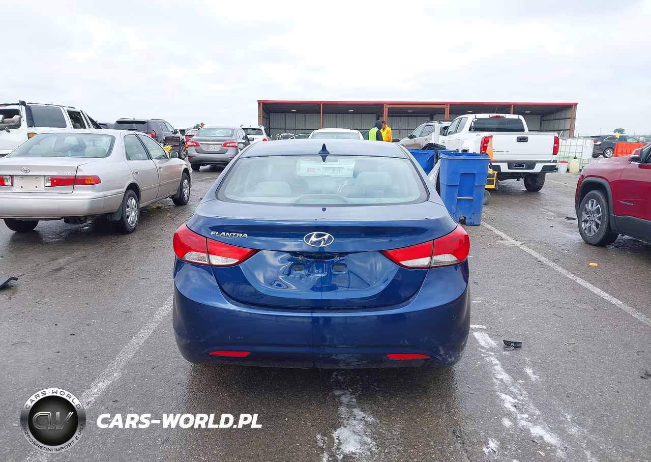 2013 Hyundai Elantra Gls VIN:KMHDH4AE7DU778947 - 16