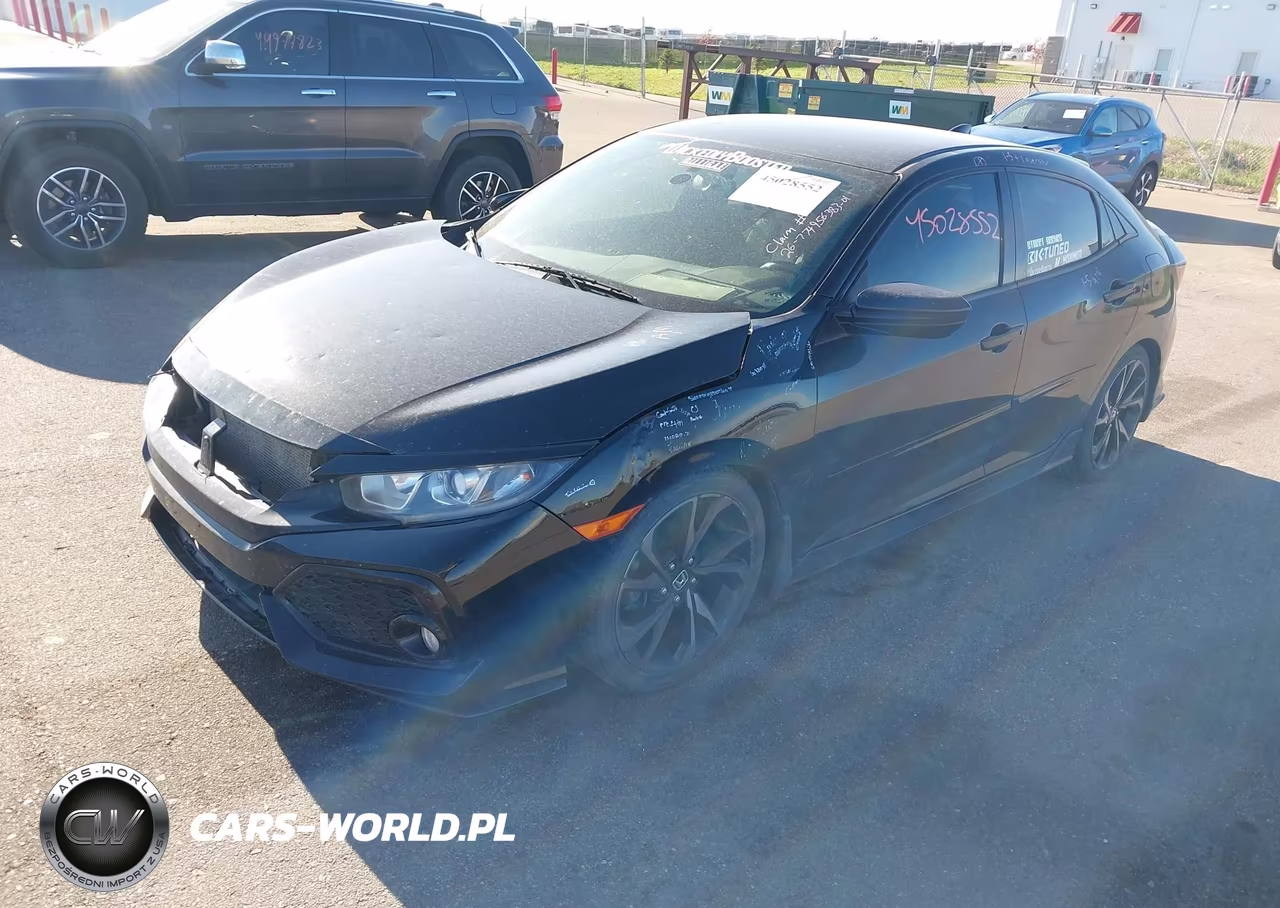 2018 Honda Civic Sport VIN:SHHFK7H48JU236319 - 2