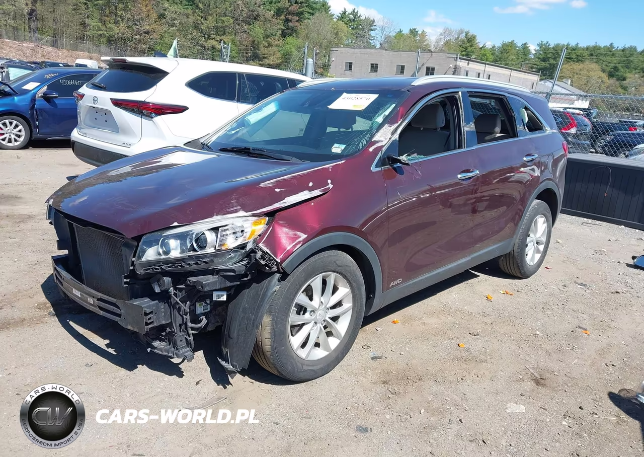 2017 Kia Sorento 2.4L Lx VIN:5XYPGDA3XHG255626 - 2