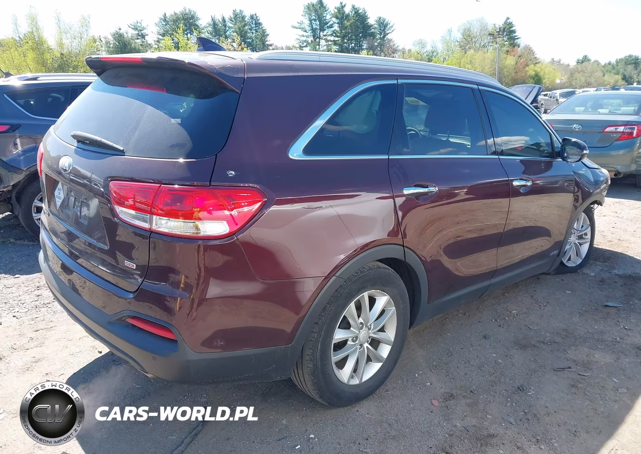 2017 Kia Sorento 2.4L Lx VIN:5XYPGDA3XHG255626 - 4