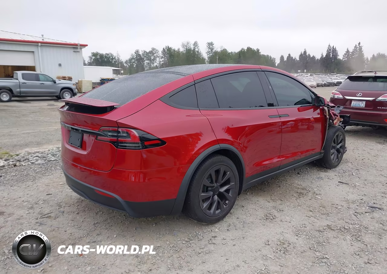 2025 Tesla Model X Long Range VIN:7SAXCAE52SF469744 - 4