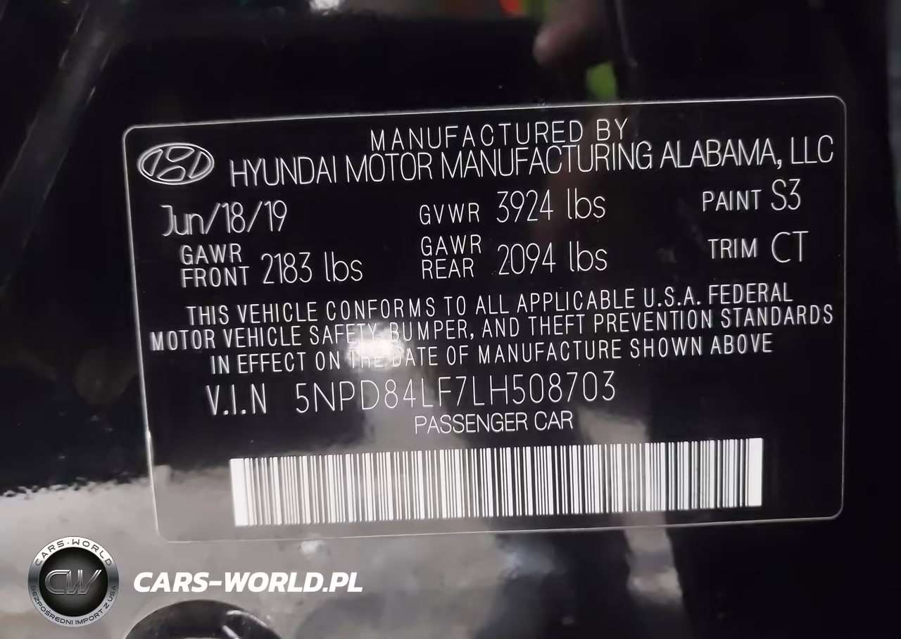 2020 Hyundai Elantra Sel VIN:5NPD84LF7LH508703 - 9