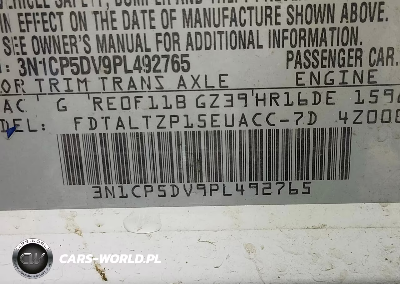 2023 Nissan Kicks Sr Xtronic Cvt VIN:3N1CP5DV9PL492765 - 9