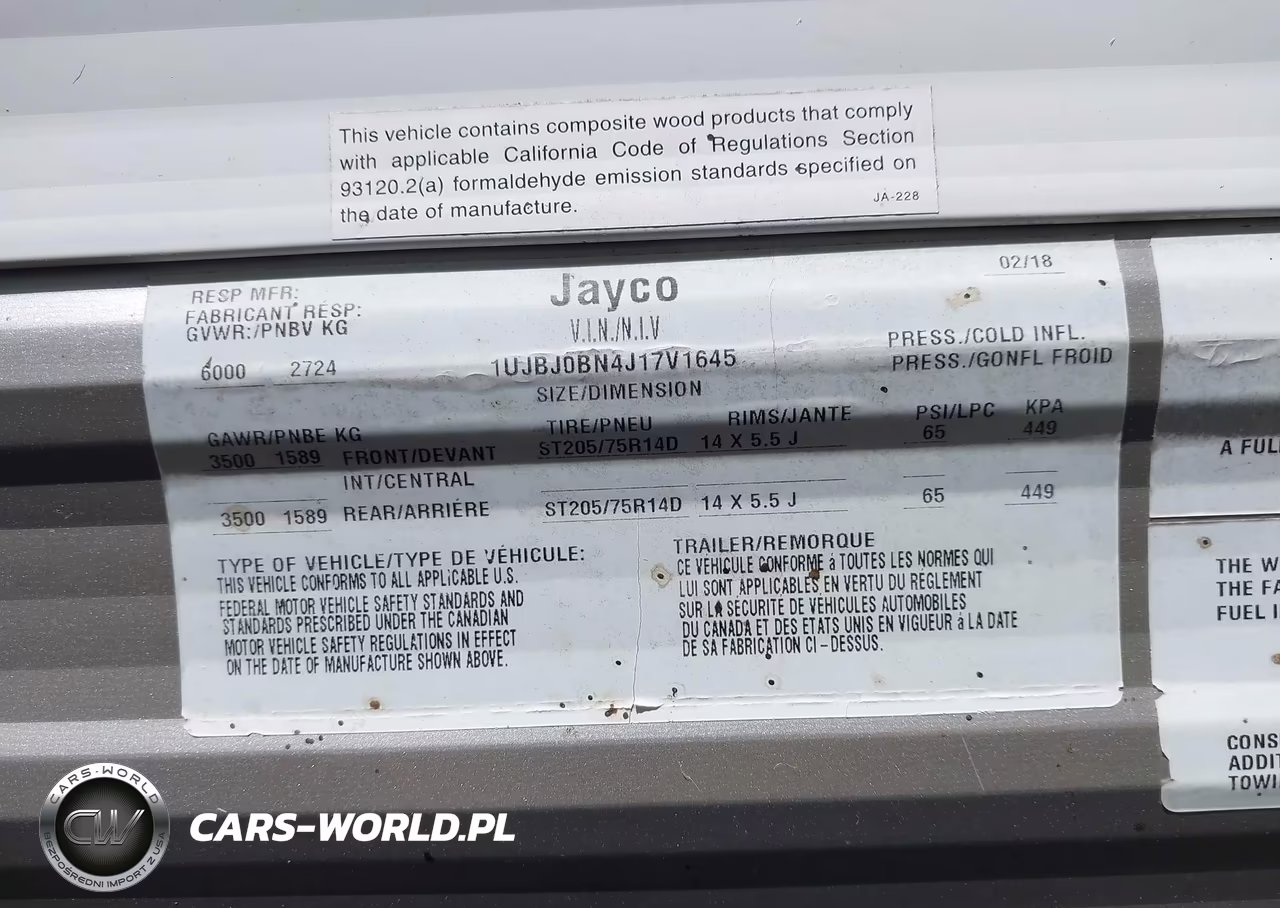 2018 Jayco Jay Flight VIN:1UJBJ0BN4J17V1645 - 9