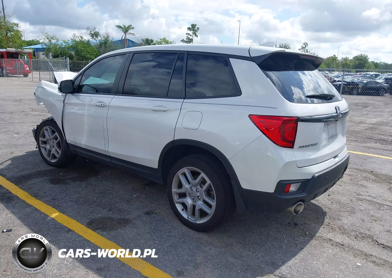 2025 Honda Passport Awd Ex-L VIN:5FNYF8H5XSB006974 - 3