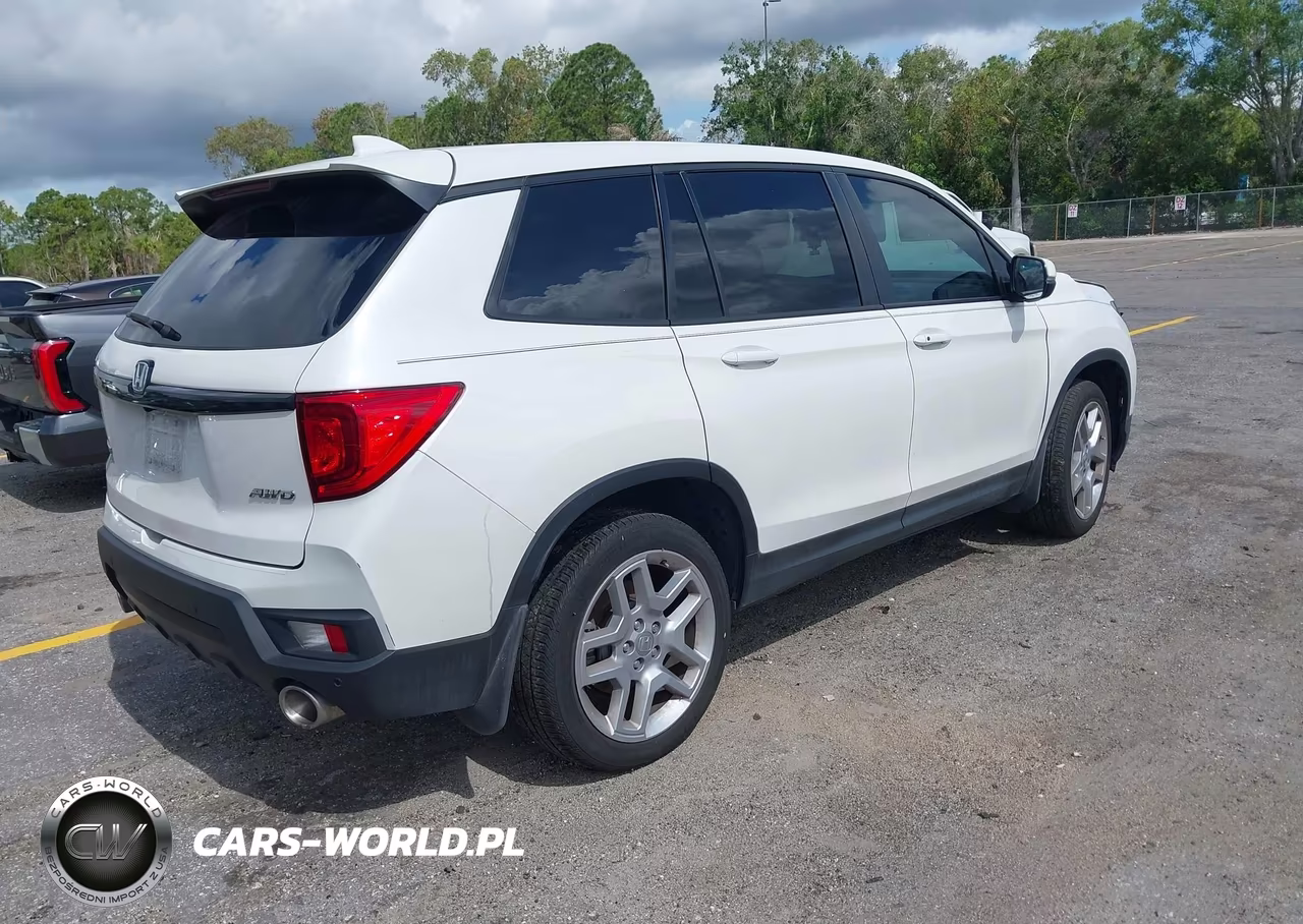 2025 Honda Passport Awd Ex-L VIN:5FNYF8H5XSB006974 - 4