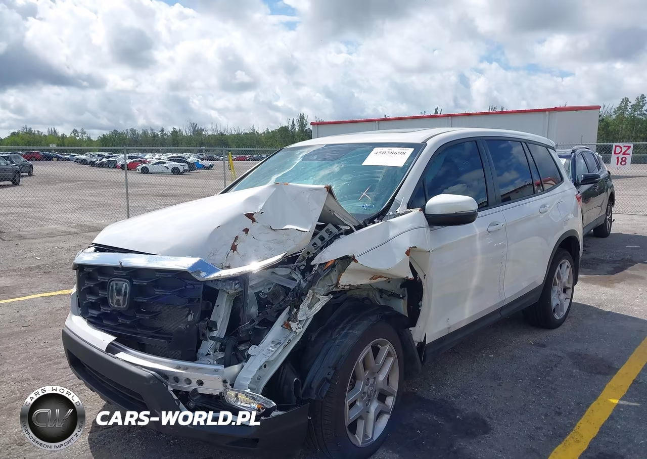 2025 Honda Passport Awd Ex-L VIN:5FNYF8H5XSB006974 - 6