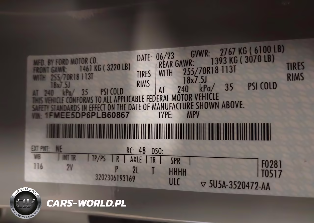 2023 Ford Bronco Outer Banks VIN:1FMEE5DP6PLB60867 - 9