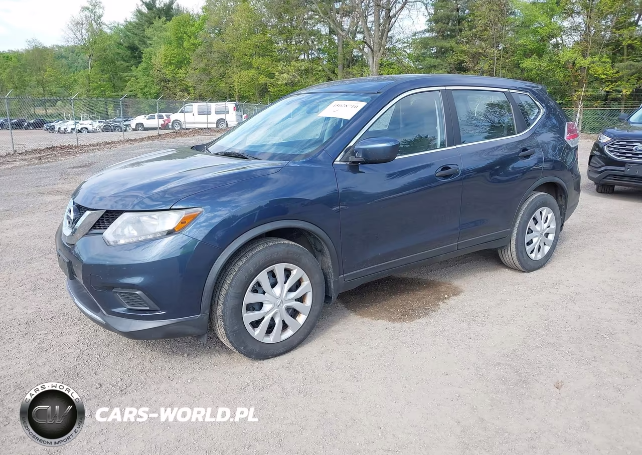 2016 Nissan Rogue S VIN:KNMAT2MV6GP601864 - 2