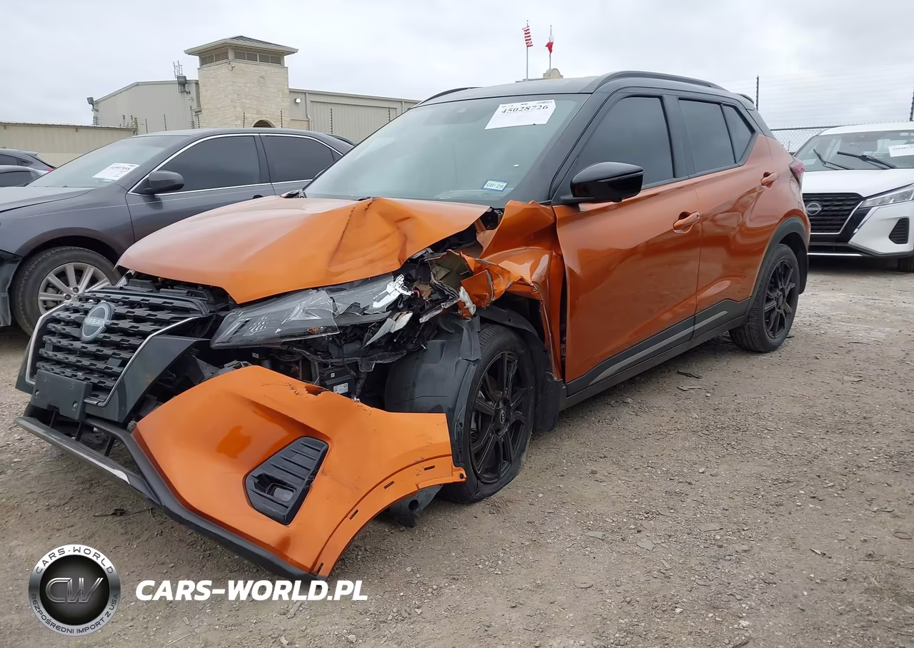 2022 Nissan Kicks Sr Xtronic Cvt VIN:3N1CP5DV8NL528104 - 2