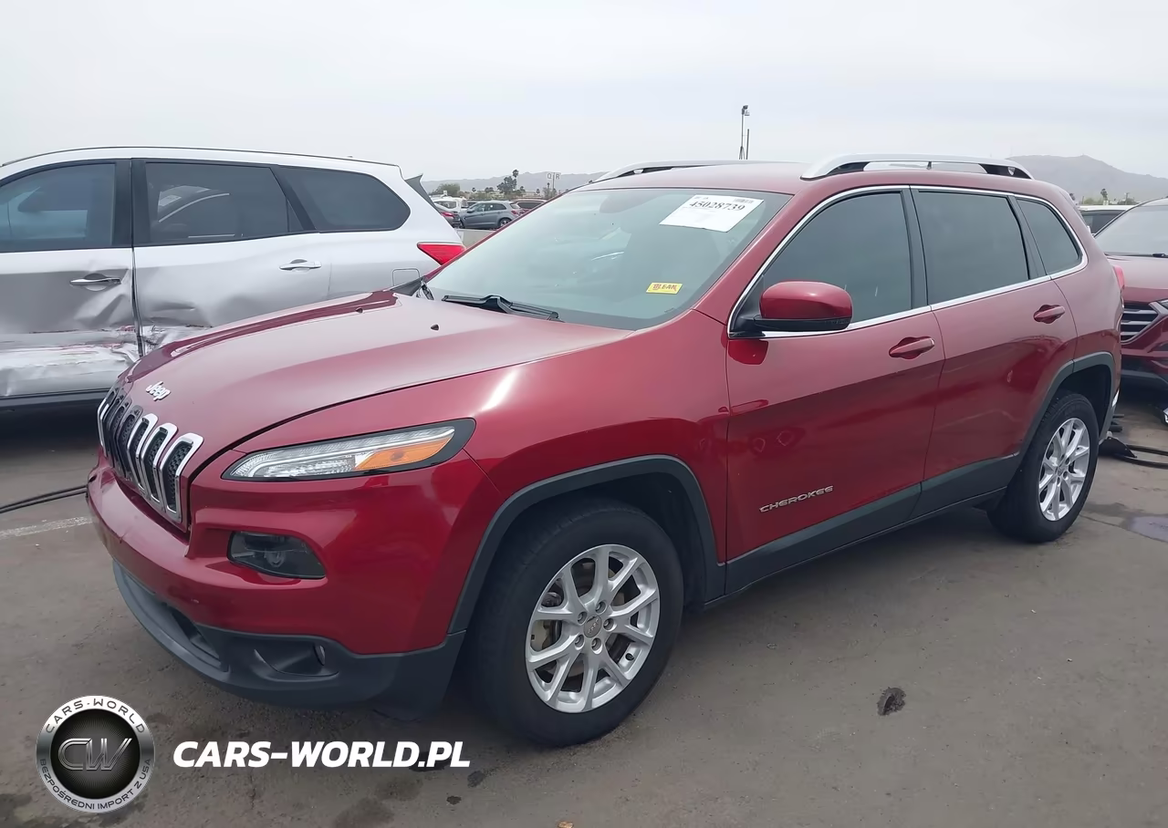 2017 Jeep Cherokee Latitude Fwd VIN:1C4PJLCS9HW596034 - 2