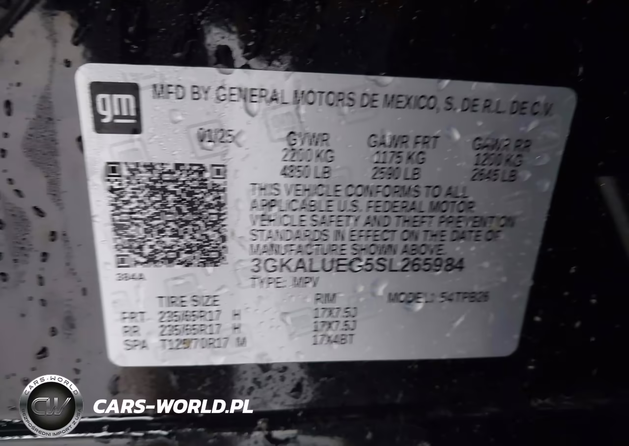 2025 GMC Terrain Awd Elevation VIN:3GKALUEG5SL265984 - 9