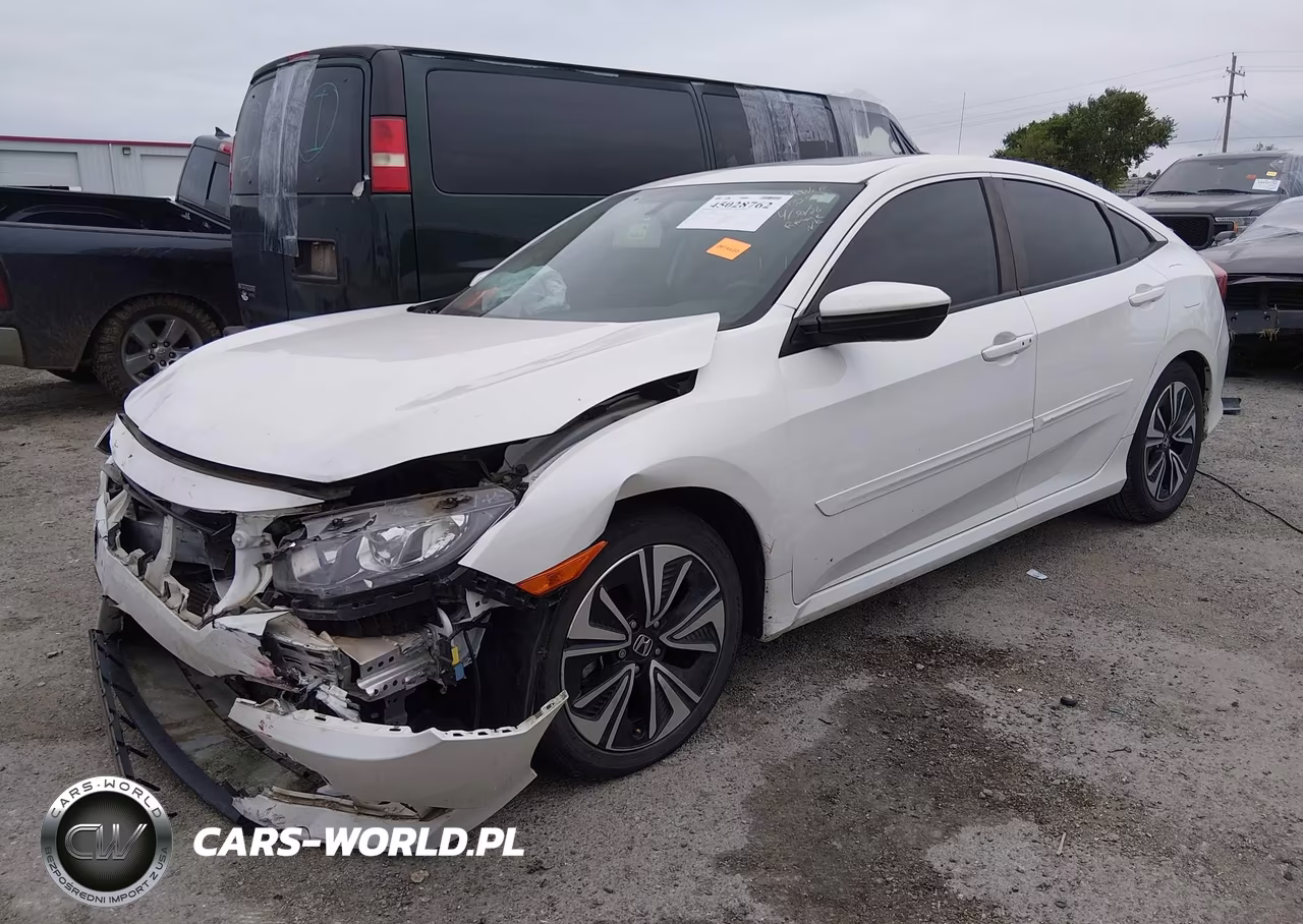 2018 Honda Civic Ex-L VIN:JHMFC1F75JX003771 - 2