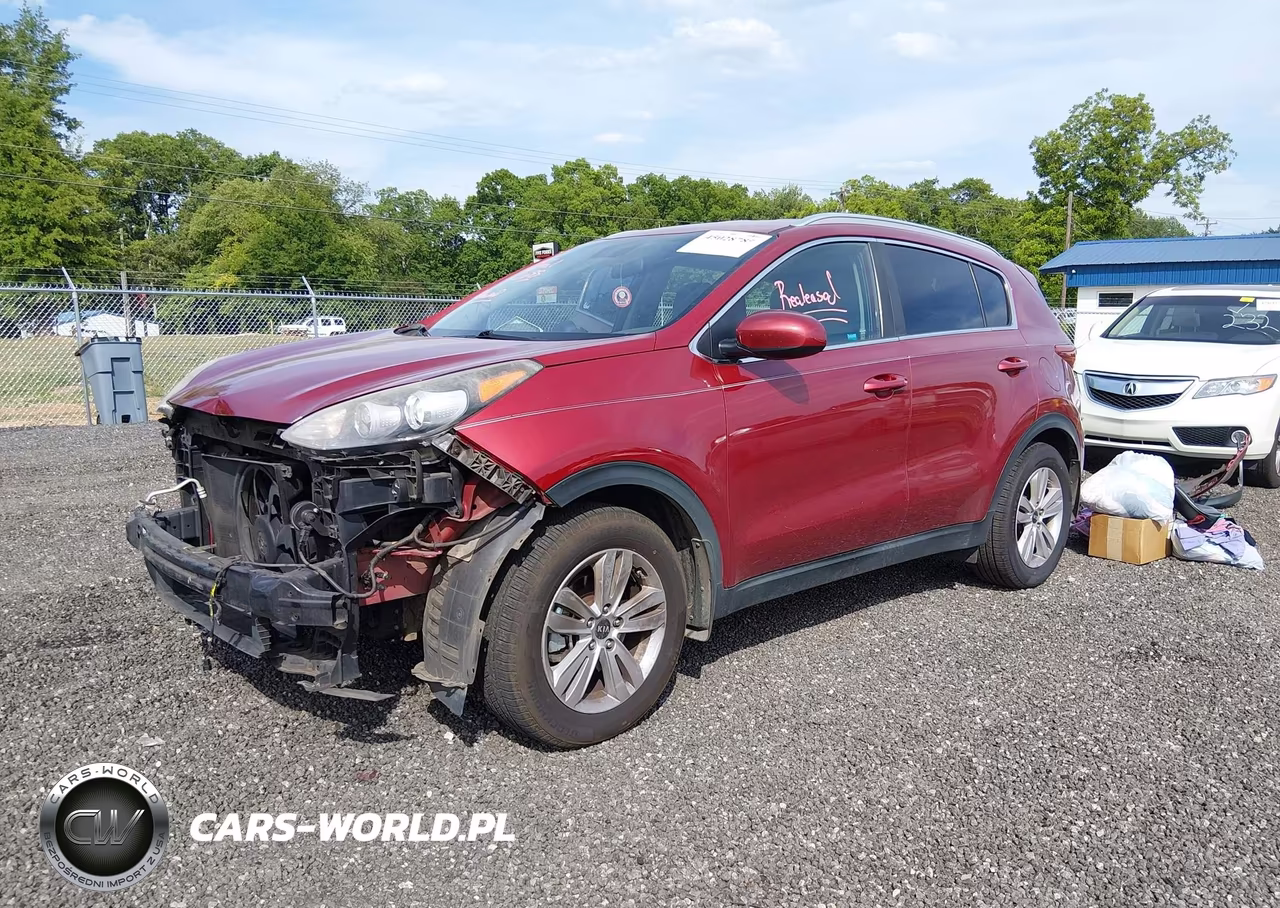 2017 Kia Sportage Lx VIN:KNDPM3AC2H7136839 - 2