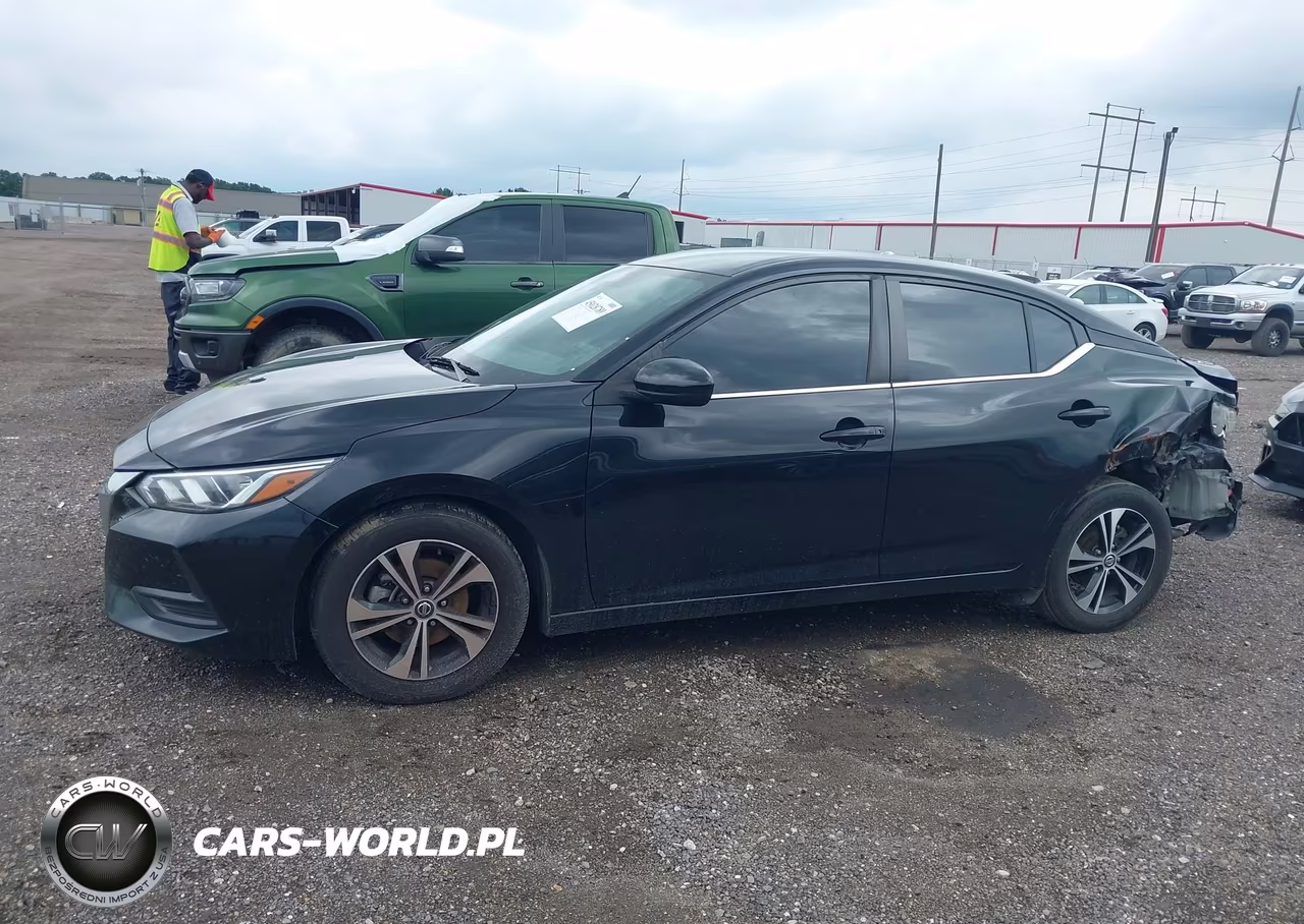 2022 Nissan Sentra Sv Xtronic Cvt VIN:3N1AB8CV2NY231471 - 14