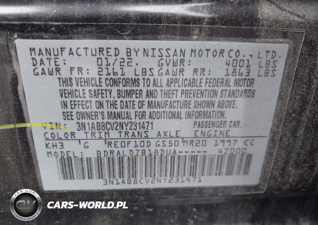 2022 Nissan Sentra Sv Xtronic Cvt VIN:3N1AB8CV2NY231471 - 9