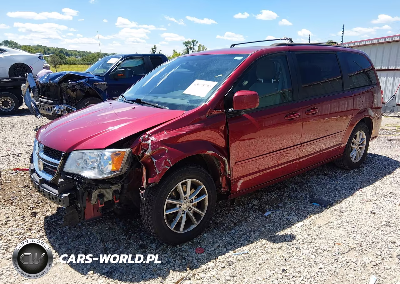 2016 Dodge Grand Caravan Sxt VIN:2C4RDGCG8GR224615 - 2