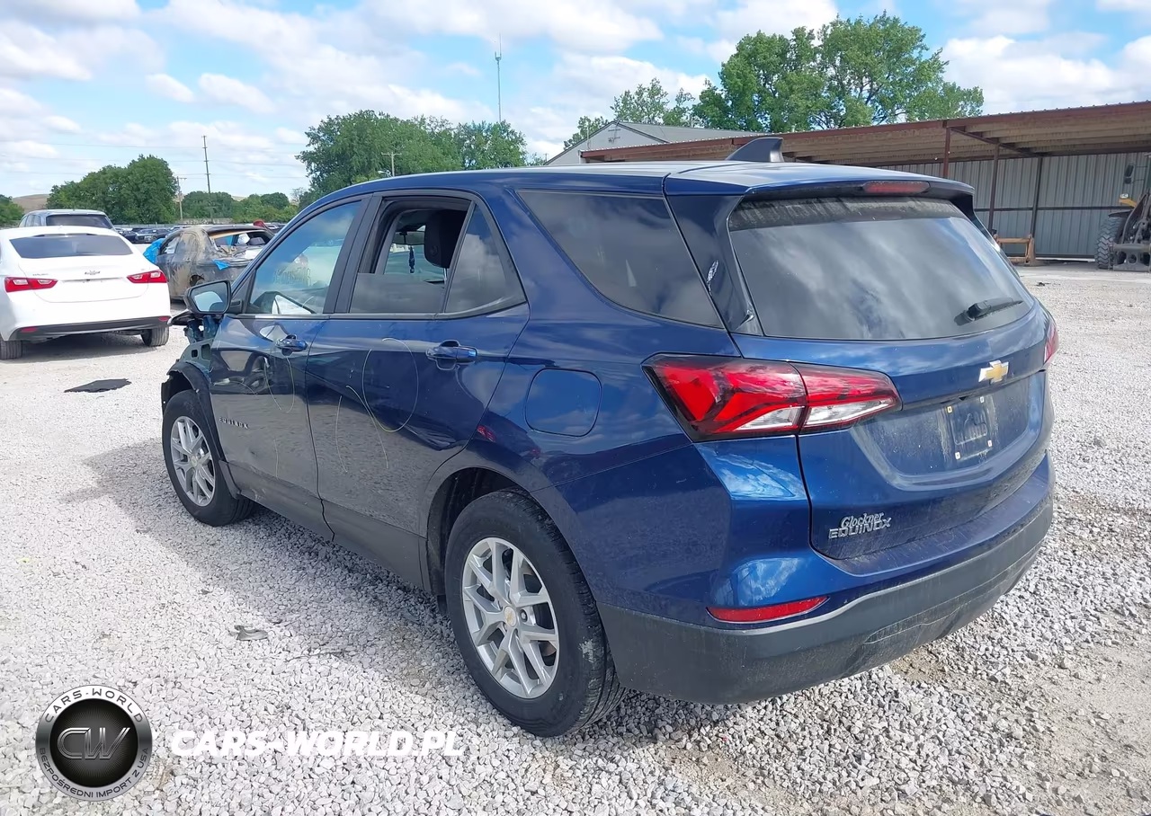 2022 Chevrolet Equinox Awd Ls VIN:3GNAXSEV6NS182987 - 3