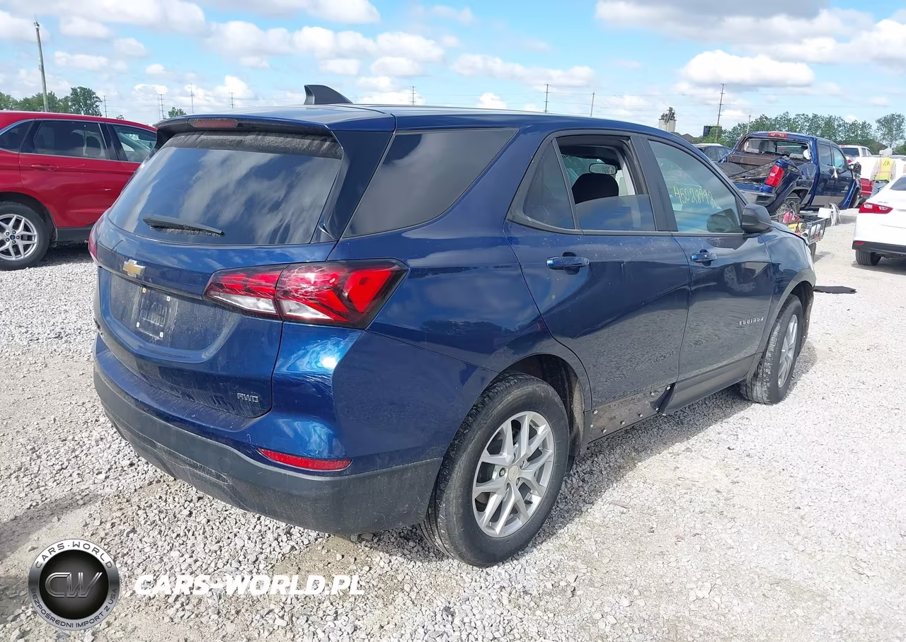 2022 Chevrolet Equinox Awd Ls VIN:3GNAXSEV6NS182987 - 4