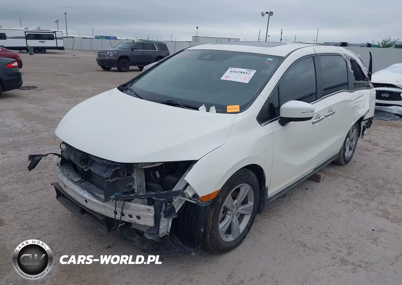 2019 Honda Odyssey Ex-L VIN:5FNRL6H73KB081115 - 2