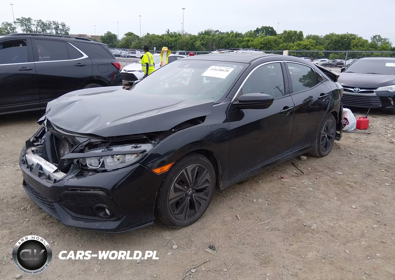2017 Honda Civic Ex VIN:SHHFK7H68HU232251 - 2