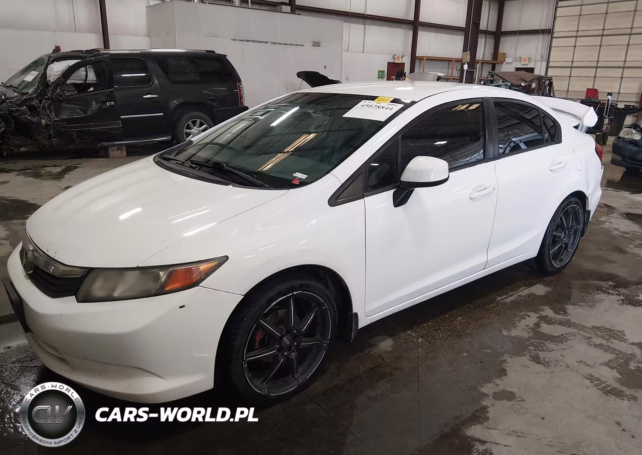 2012 Honda Civic Lx VIN:2HGFB2F50CH333187 - 2